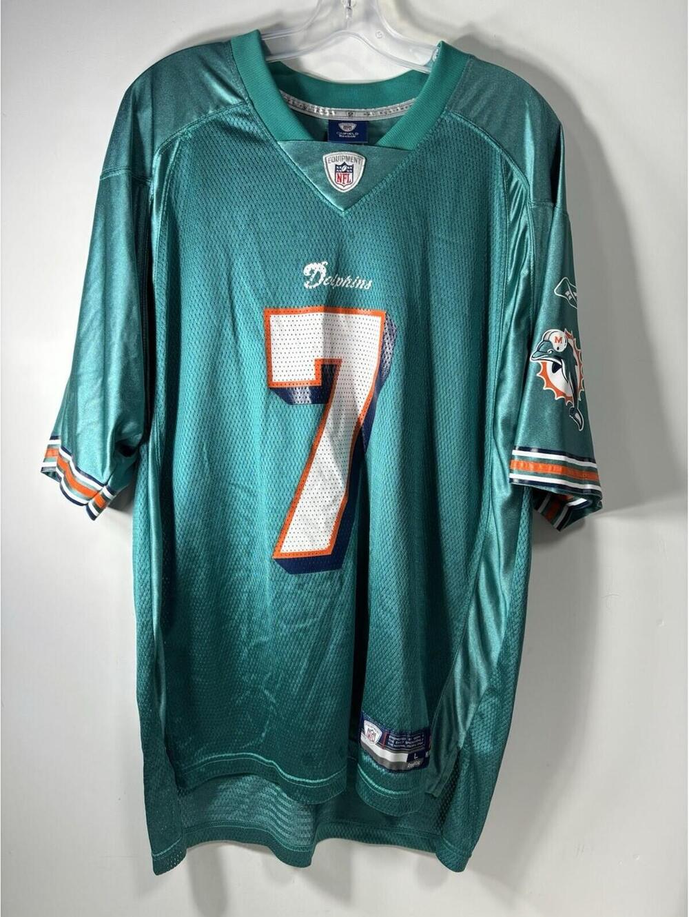 Vintage Miami Dolphins Henne Reebok On Field Jersey Size L